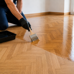 Vitrification de parquet